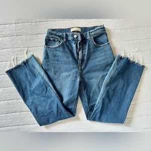 Abercrombie & Fitch The Kick Flare Ultra High Rise Jeans